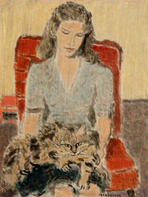 Lot 35 - Eric Isenburger American, 1902-1944 Girl With...