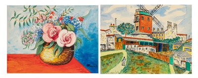 Lot 41 - Elisee Maclet French, 1881-1962 (i) Moulin de...