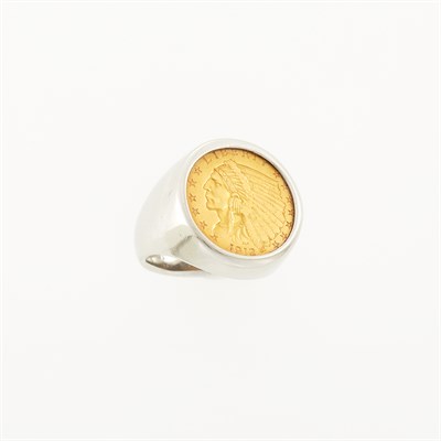 Lot 38 - United States 1912 $2.5 Coin in Ring A...