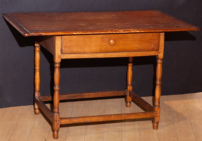 Lot 1243 - William and Mary Tavern Table New England,...