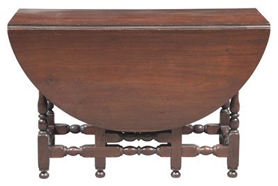 Lot 187 - William and Mary Walnut Gate-Leg Table New...
