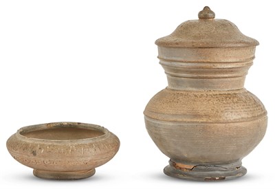 Lot 1249 - Two Korean Silla Pottery Vessels 8th-9th...
