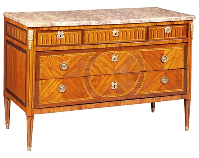 Lot 359 - Louis XVI Ormolu-Mounted Tulipwood and...