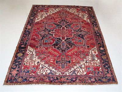 Lot 437 - Heriz Carpet Northwest Iran, mid-20th century...