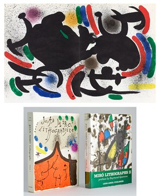Lot 52 - Joan Miró (1893-1983) MIRÓ LITHOGRAPHS I-II...