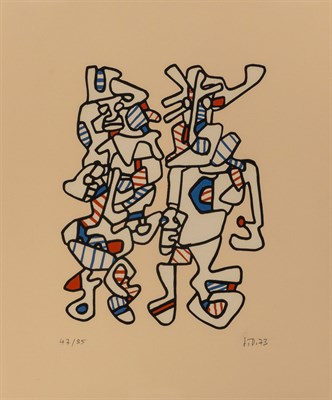 Lot 48 - Jean Dubuffet (1901-1985) PARADE NUPTIALE...