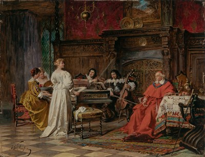 Lot 61 - Jakob Emmanuel Gaisser German, 1825-1895 A...