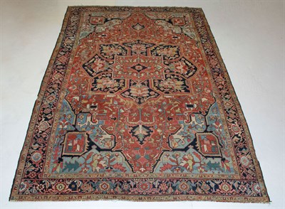 Lot 1286 - Heriz Carpet Northwest Persia, early 20th...