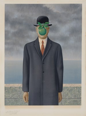 Lot 97 - After René Magritte (1898-1967) LE FILS DE...
