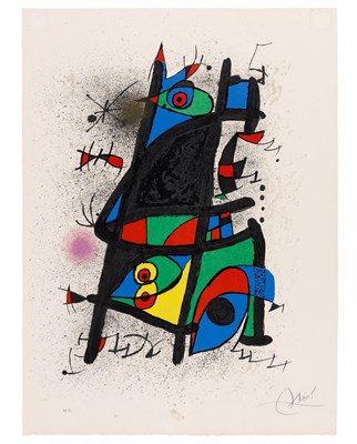 Lot 125 - Joan Miró (1893-1983) LA GESTATION DES...