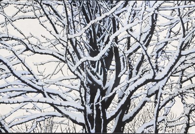 Lot 97 - 20th Century School Snow-Covered Trees, 1990...