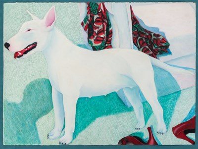 Lot 91 - Mary Warner American, b. 1948 Laughing Lady,...