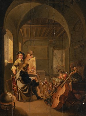 Lot 110 - After Frans Van Mieris the Elder The Painter's...