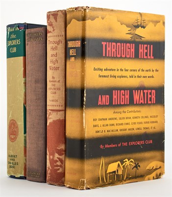 Lot 452 - [ADDITIONAL LOT] [EXPLORER'S CLUB]. Four books...