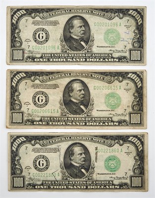 Lot 92 - United States 1934A One Thousand Dollar Small...