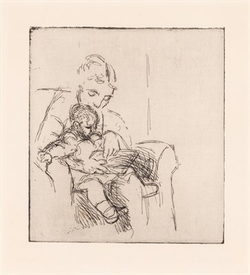Lot 152 - Pablo Picasso (1881-1973) MÈRE ET FILS (OLGA...
