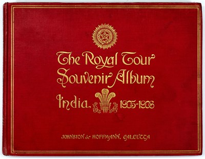 Lot 366 - [INDIA-ROYAL TOUR] Johnston & Hoffmann's Royal...