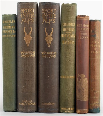 Lot 332 - [EUROPE - HUNTING] A group of six books....