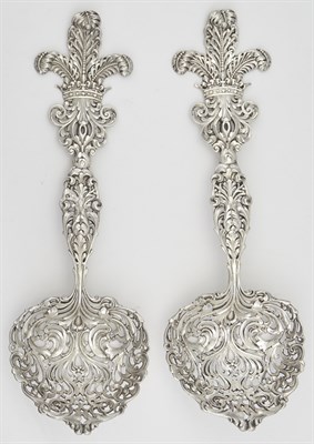 Lot 1171 - Pair of American Sterling Silver BonBon Spoons...