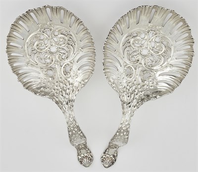 Lot 1170 - Pair of American Sterling Silver Large BonBon...