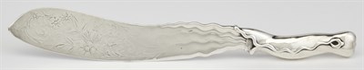 Lot 1169 - Whiting Sterling Silver Cake Knife Late 19th...