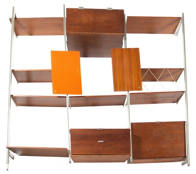 Lot 233 - George Nelson & Associates Walnut, Laminate...