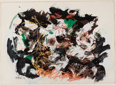 Lot 10 - Karel Appel Dutch, 1921-2006 Untitled, 1959...