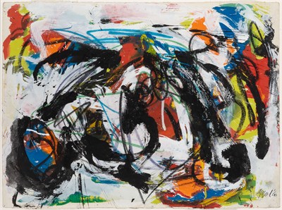 Lot 11 - Karel Appel Dutch, 1921-2006 Untitled, 1960...