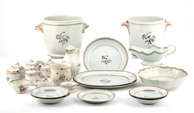Lot 168 - Group of Chinese Export Porcelain Table...