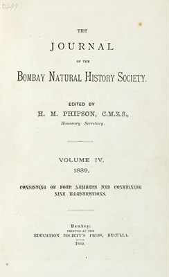 Lot 365 - [INDIA-PERIODICALS] The Journal of the Bombay...