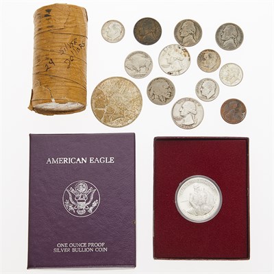 Lot 44 - United States Coin Group Mixed group of mainly...