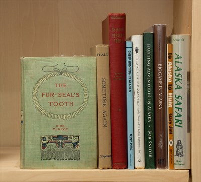 Lot 239 - [ALASKA - HUNTING] Nine books about hunting in...