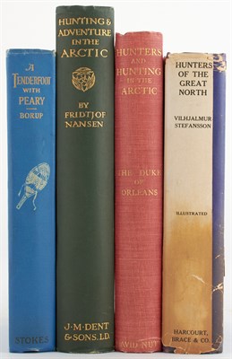Lot 270 - [ARCTIC - HUNTING] Group of four titles....