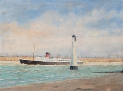 Lot 64 - Charles William Wyllie British, 1853-1923 Ship...