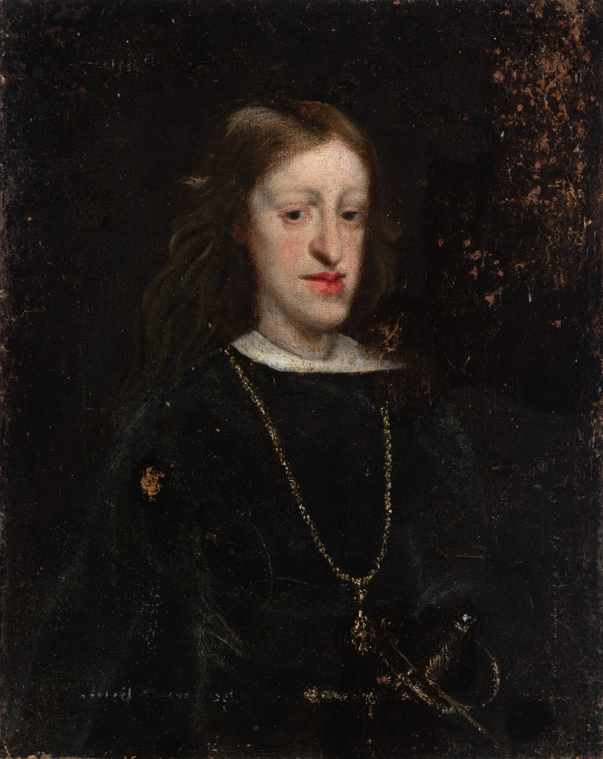Lot 32 - Circle of Juan Carreno de Miranda Portrait of...