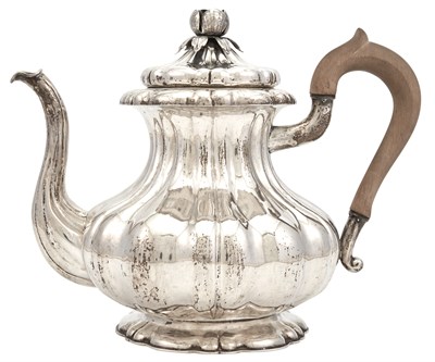 Lot 190 - Austrian Silver Coffee Pot Early 20th century...
