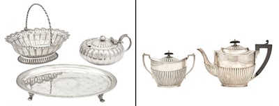 Lot 217 - Group of Sterling Silver Table Articles...