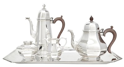 Lot 215 - Elizabeth II Sterling Silver Tea and Coffee...