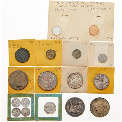 Lot 49 - Group of United States Coins Assortment of...