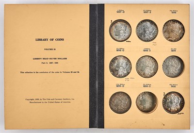 Lot 48 - Group of United States Coins in Brown Books...