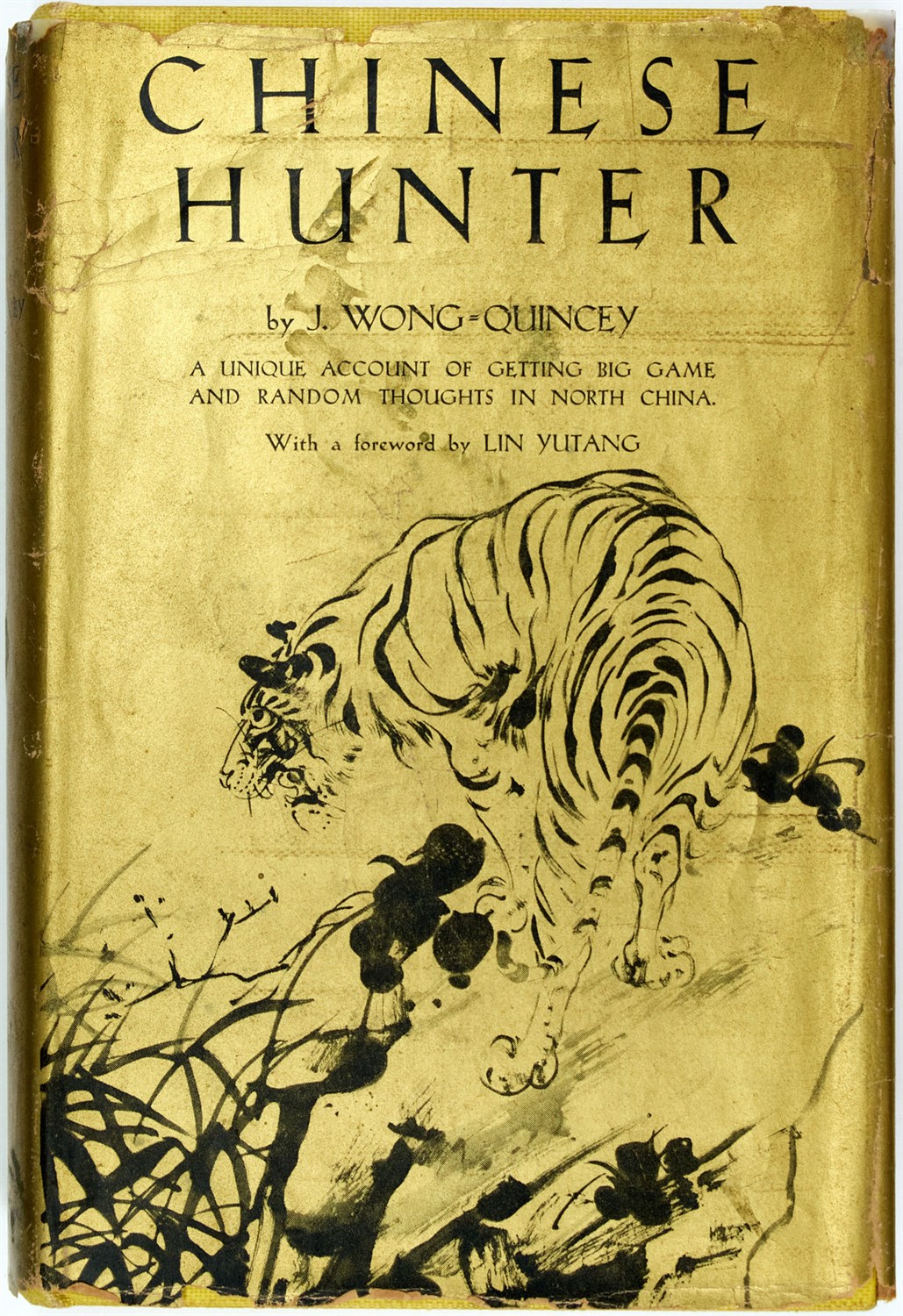 Lot 316 - [CHINA- BIG GAME] WONG-QUINCEY, J. Chinese...