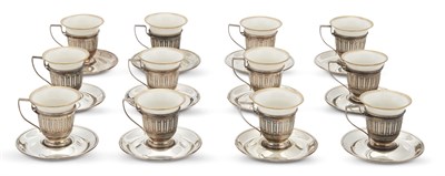 Lot 210 - Set of Twelve Gorham Sterling Silver and...