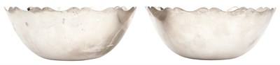 Lot 1127 - Pair of Tiffany & Co. Sterling Silver Bowls...