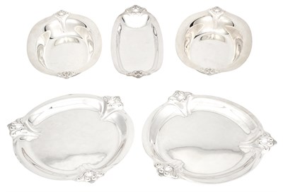 Lot 179 - Five International Sterling Silver Royal...