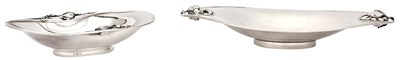 Lot 193 - Georg Jensen Sterling Silver Bread Tray and...