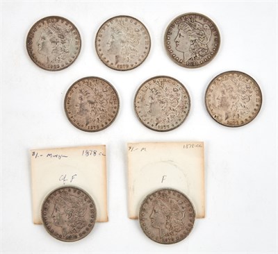 Lot 7 - Group of Morgan Dollars Selection of...