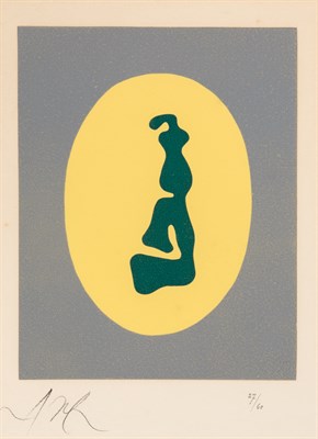 Lot 9 - Jean (Hans) Arp (1886-1966) LE SOLEIL RECERCLÉ...