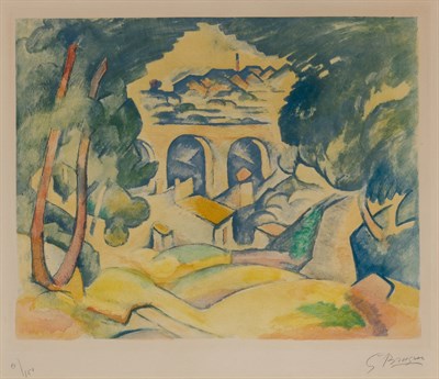 Lot 16 - After Georges Braque (1882-1963) LE VIADUC DE...