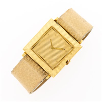 Lot 26 - Boucheron Paris Lady's Gold Wristwatch