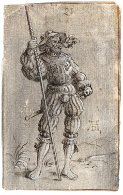 Lot 38 - Attributed to Daniel Hopfer Standing...